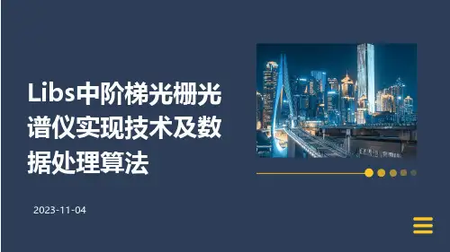 LIBS中阶梯光栅光谱仪实现技术及数据处理算法