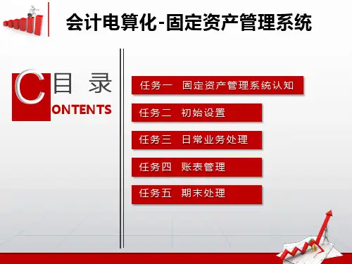 会计电算化教程-固定资产管理系统