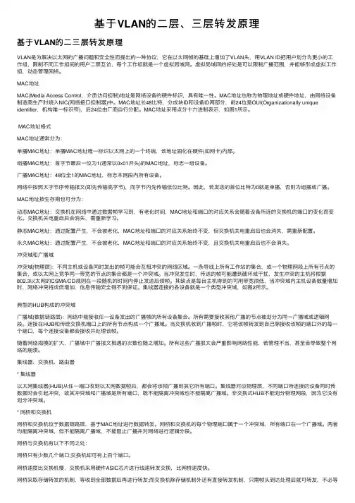 基于VLAN的二层、三层转发原理