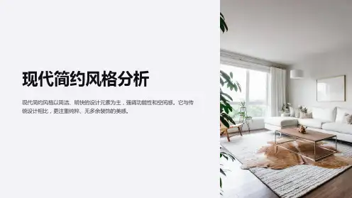 现代简约风格分析