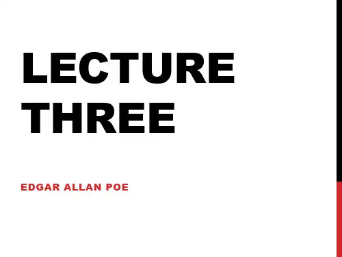 Lecture Three