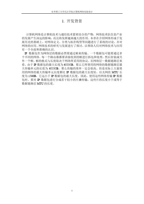 ip数据包分析