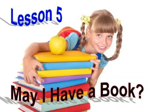 冀教版七年级英语上册  Unit 1 Lesson 5《May I Have a Book》 课件 (共35张PPT)