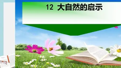 人教版四年级语文下册12.大自然的启示 (2)ppt课件