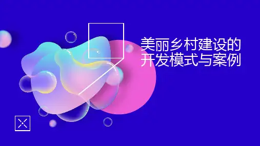 美丽乡村建设的开发模式与案例