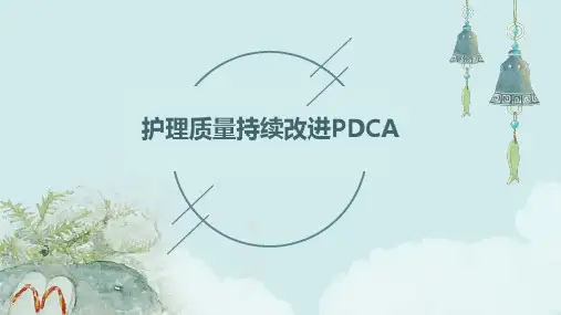 24页护理质量持续改进pdca