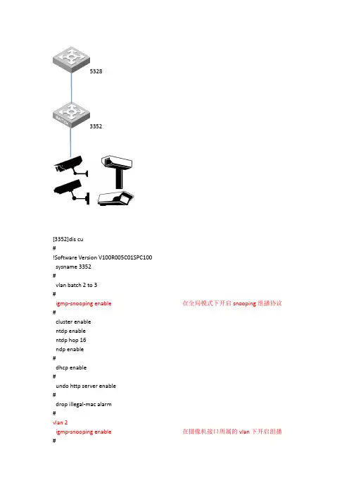 视频监控系统网络组播配置(二层组播)