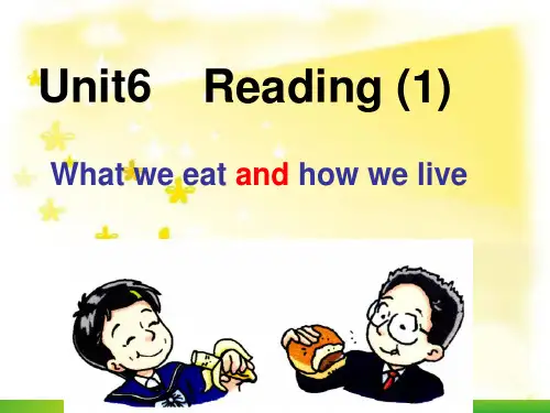 译林牛津版七年级英语上 unit 6 Food and lifestyle Reading I-课件