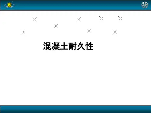 混凝土的耐久性