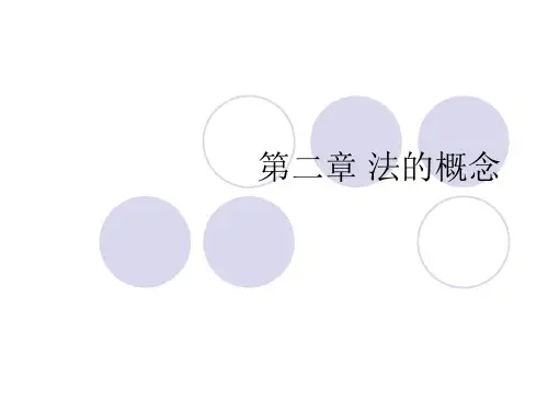 法的释义(法理学)资料.