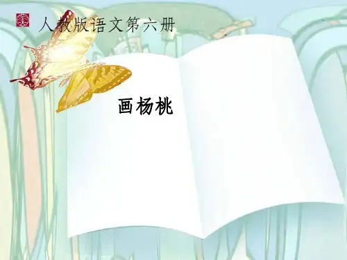 画杨桃公开课详细清晰ppt课件