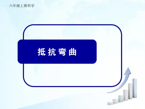 教科版六年级上册科学课件《2.1抵抗弯曲》