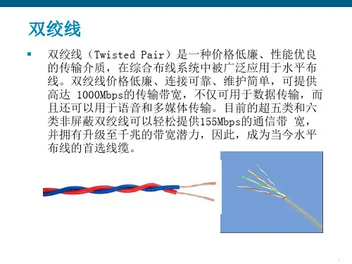 双绞线讲解