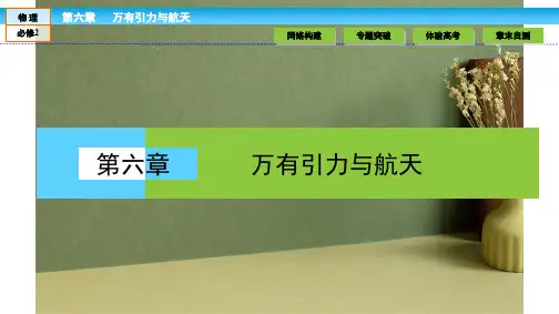 万有引力与航天PPT课件