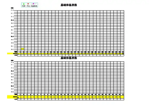 基础体温表(打印版)