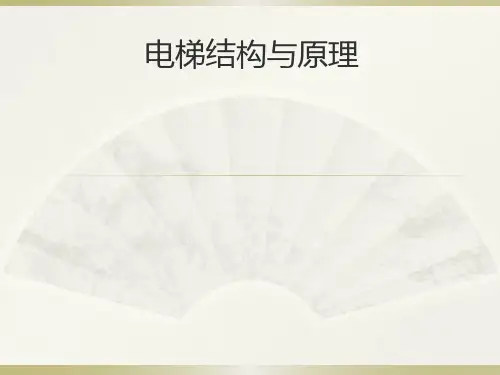 电梯结构与原理  ppt课件