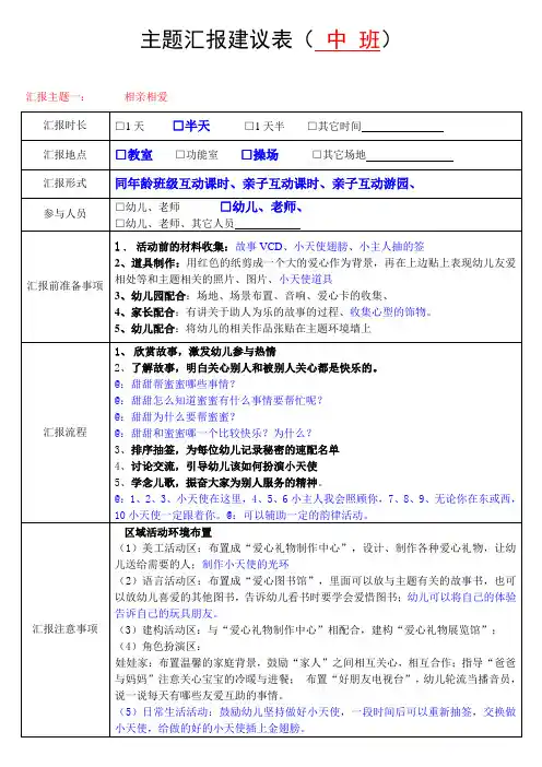 幼儿学期能力评估表(学期末)