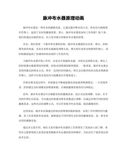 脉冲布水器原理动画