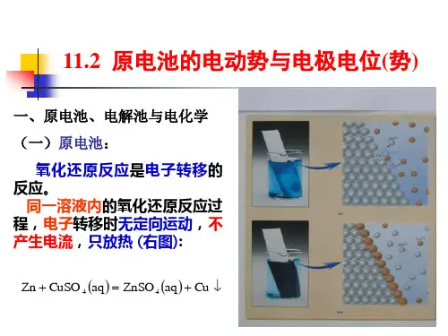 原电池的电动势与电极电位(势)解读