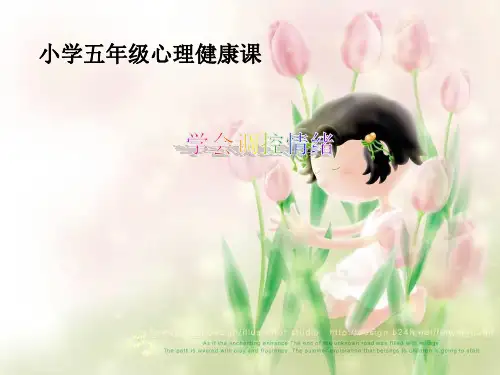 控制情绪PPT课件