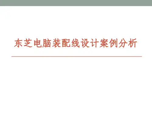 运作管理-东芝案例分析