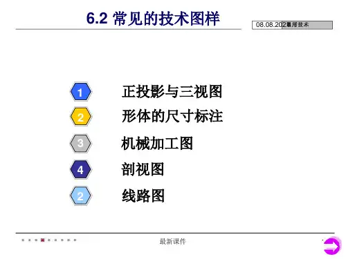 第二节 常见的技术图样 (二)ppt课件