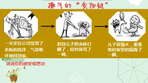 人教部编版七年级《道德与法治》下册课件：4.2 情绪的管理(共30张PPT)