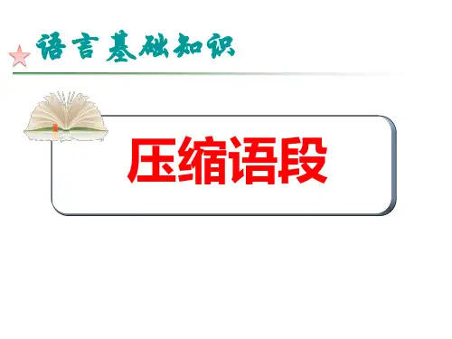 《压缩语段》ppt