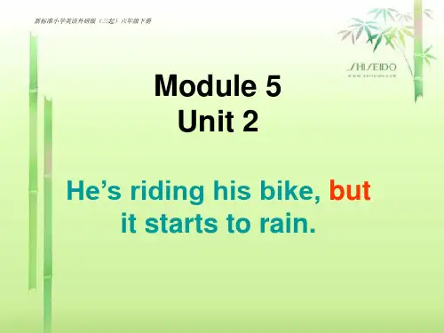 外研版六年级下册Module5Unit2.ppt
