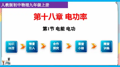(课件)电能 电功