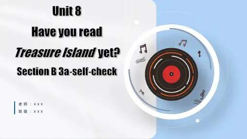 Unit 8(Section B 3a-Self Check)(课件)八年级英语下册(人教新目标)