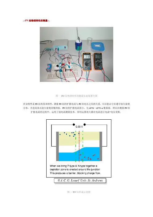PN结物理特性的测量实验