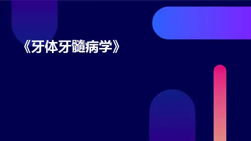 《牙体牙髓病学》
