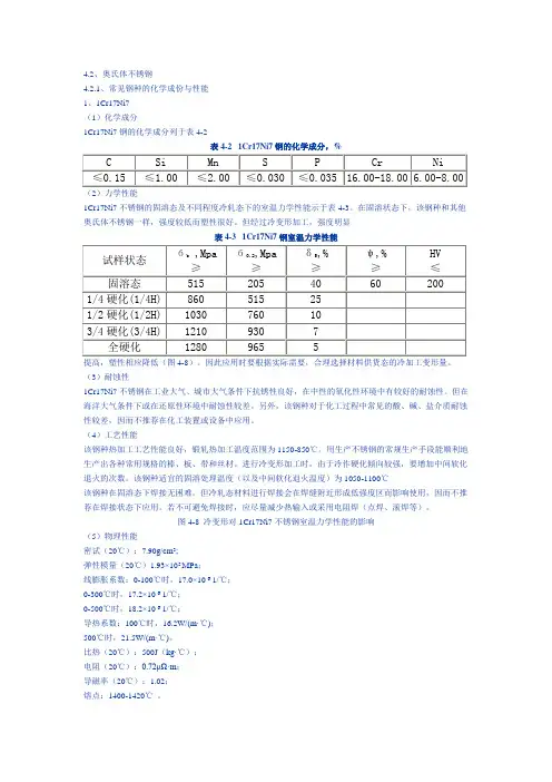 (新)奥氏体不锈钢