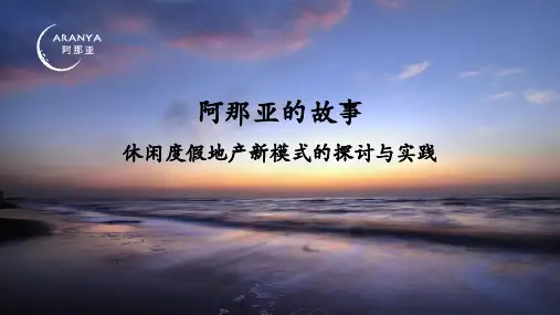 阿那亚的故事