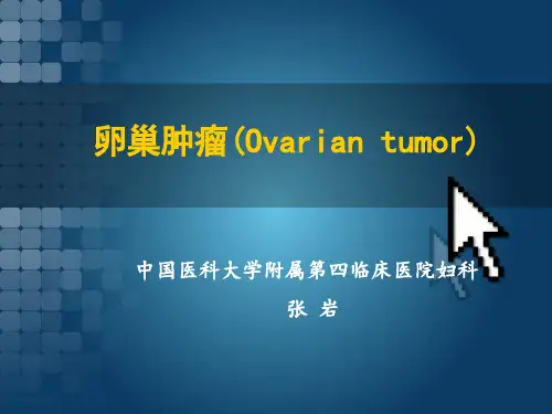 《卵巢肿瘤》ppt课件
