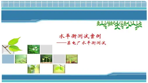 水平衡测试案例-电厂水平衡测试
