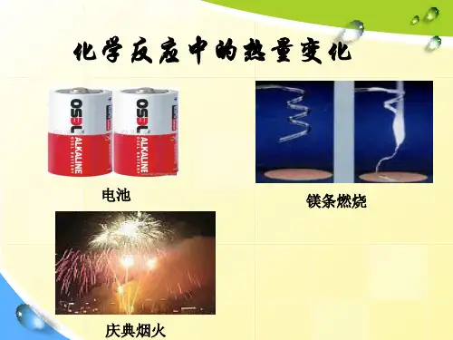 化学选修苏教版 第一单元 化学反应中的热效应ppt(共10张PPT)