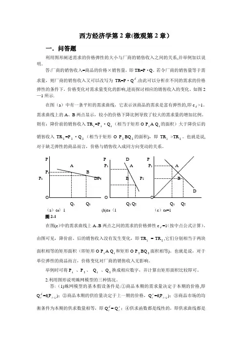 西方经济学第2章(微观第2章)