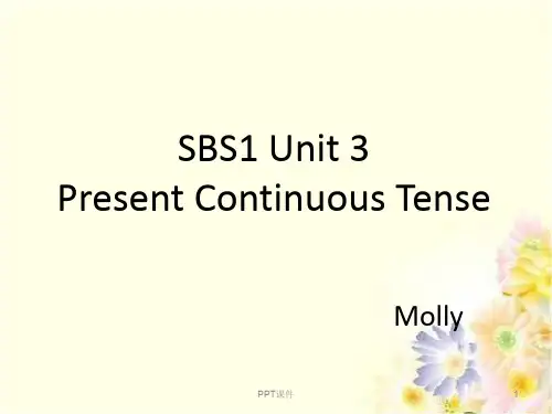 SBS1 Unit3   ppt课件