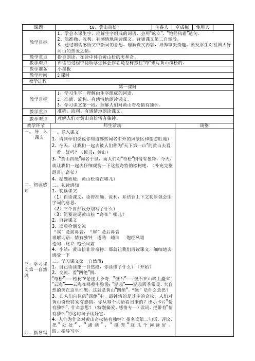 16、黄山奇松 (2)