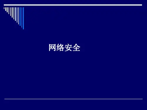 12网络安全与13因特网信息资源检索PPT课件