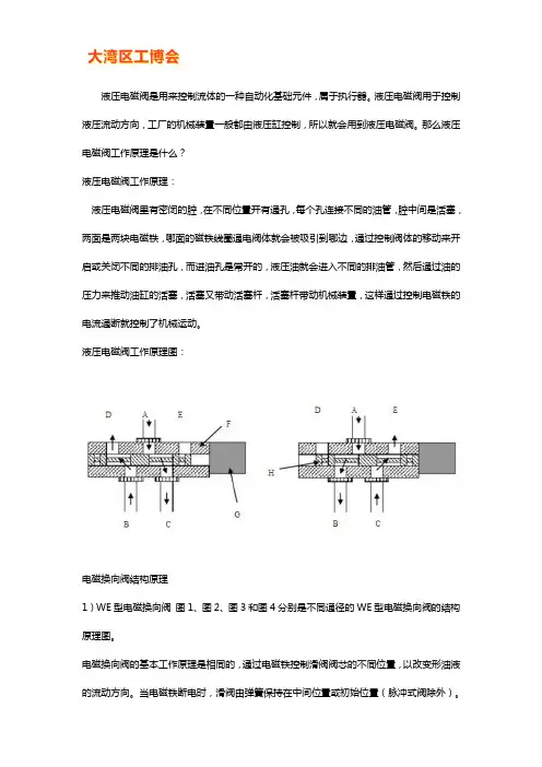 液压电磁阀工作原理图及维修【附图】