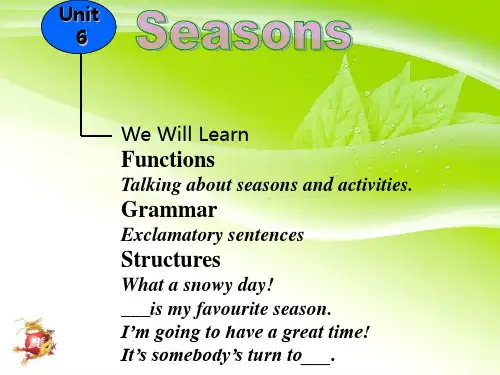 冀教版七年级英语下册Unit 6 Lesson35优质课件(共26张PPT)