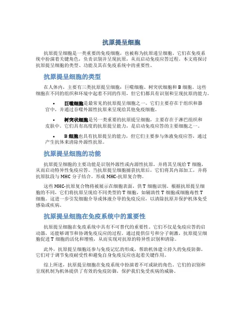 抗原提呈细胞