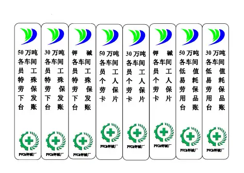 安全标准化档案盒标签