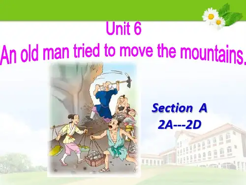 人教版八年级下册英语课件《Unit6sectionA(2a-2d)》 (共PPT)