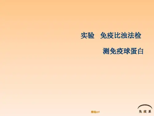免疫比浊法