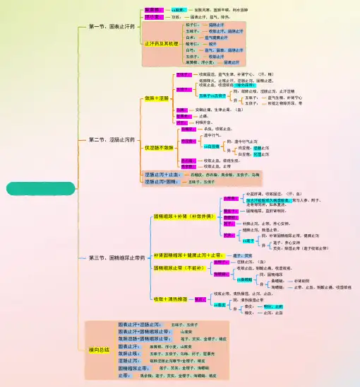 中药学第十三章、收涩药