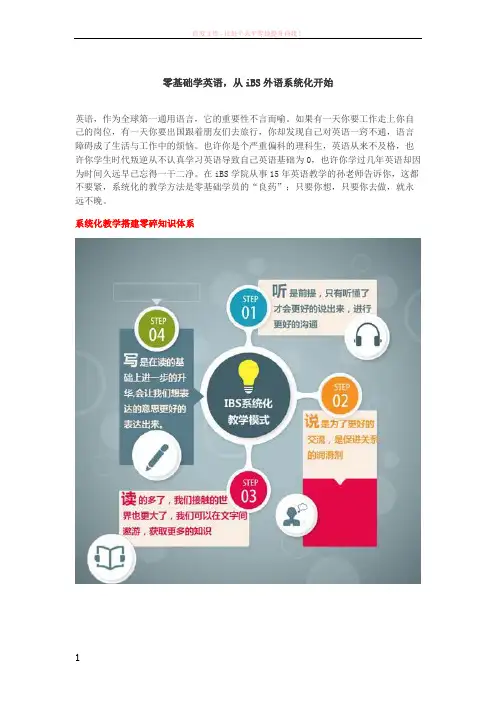 基础学英语从ibs外语系统化开始 (1)